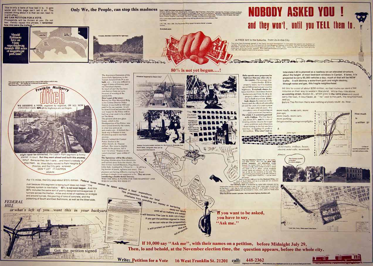 Nobody Asked You! And They Won't, Until You Tell Them To, Poster, circa 1975. Nobody Asked You! And They Won't, Until You Tell Them To, Poster, circa 1975.